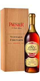 Cognac Prunier Vintage 1971 Petite Champagne